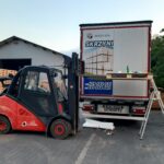 Oklejenie tyłu naczepy dla kudelka.pl