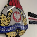 Prestiżowa oprawa wizualna: Przestrzenne logo 3D ze styroduru i plexi dla Komendy Powiatowej Państwowej Straży Pożarnej w Biłgoraju